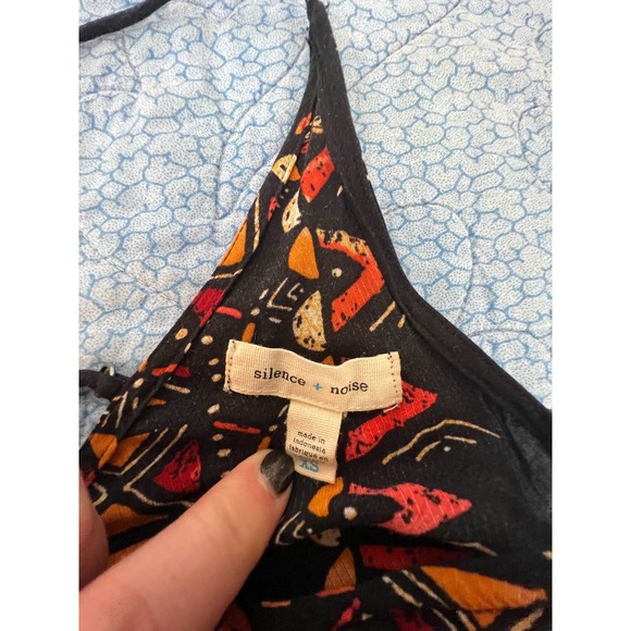 Urban Outfitters Silence & Noise Tie-Up Boho Tank XS - Picture 7 of 10